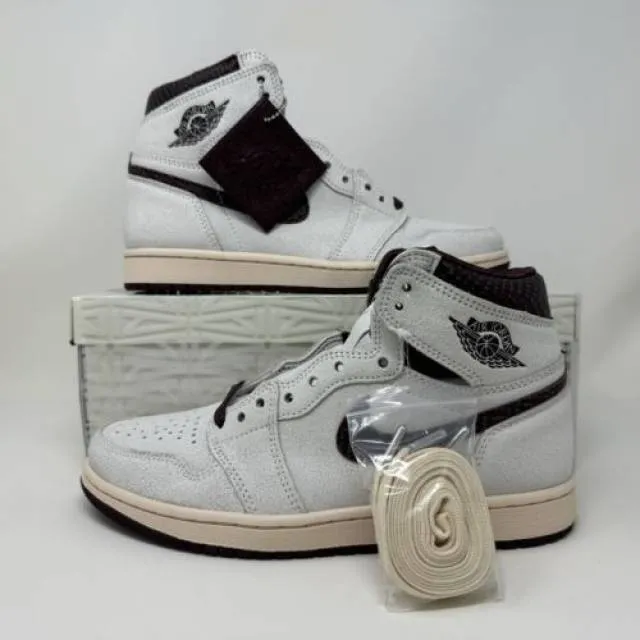 A ma maniere x nike air jordan retro i 1 high og sp airness - size 8  do7097-100