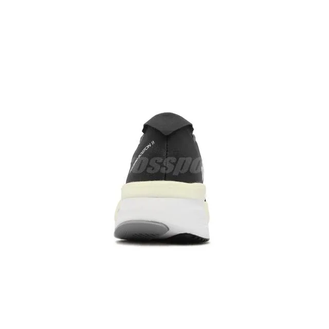 adidas Adizero Boston 11 W Black White Women Road Runnin...