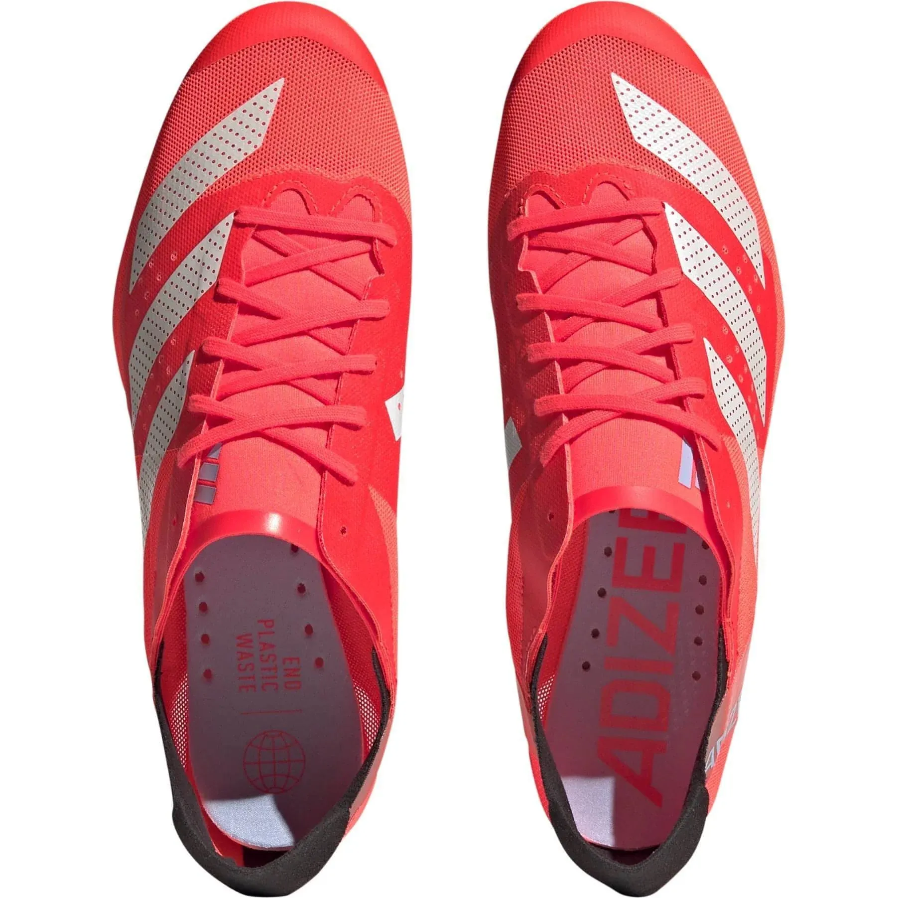 adidas Adizero Finesse Running Spikes Solar Red / Zero Metalic / Coral Fusion