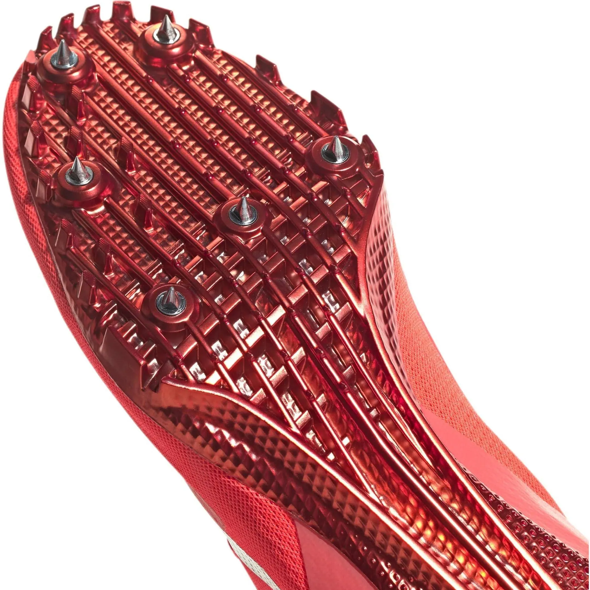 adidas Adizero Finesse Running Spikes Solar Red / Zero Metalic / Coral Fusion