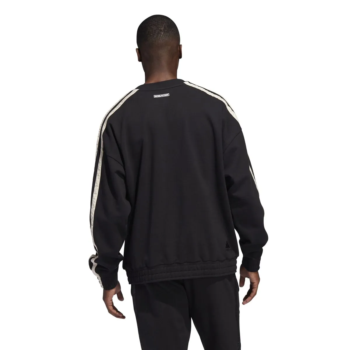 Adidas Basketball Men Daniel Patrick x James Harden Crew Black Linen GH4779