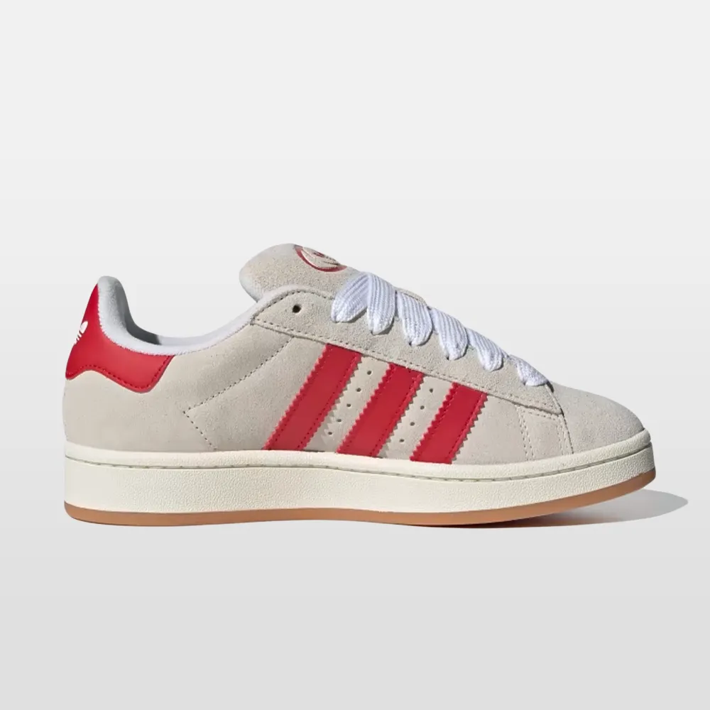 Adidas Campus 00's "Crystal White Better Scarlet"