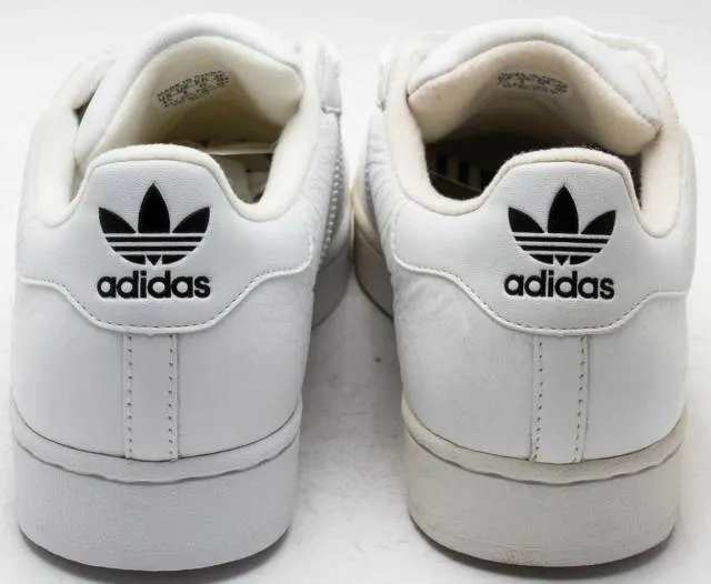 Adidas men's vintage 2002 superstar 2 tumble leather 664818 white sz 8.5