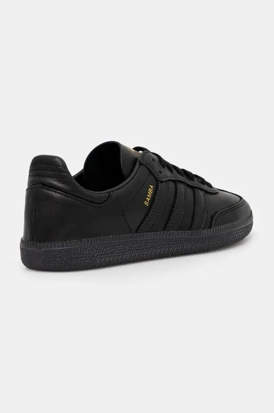 adidas Originals leather sneakers Samba Decon black color IG6172