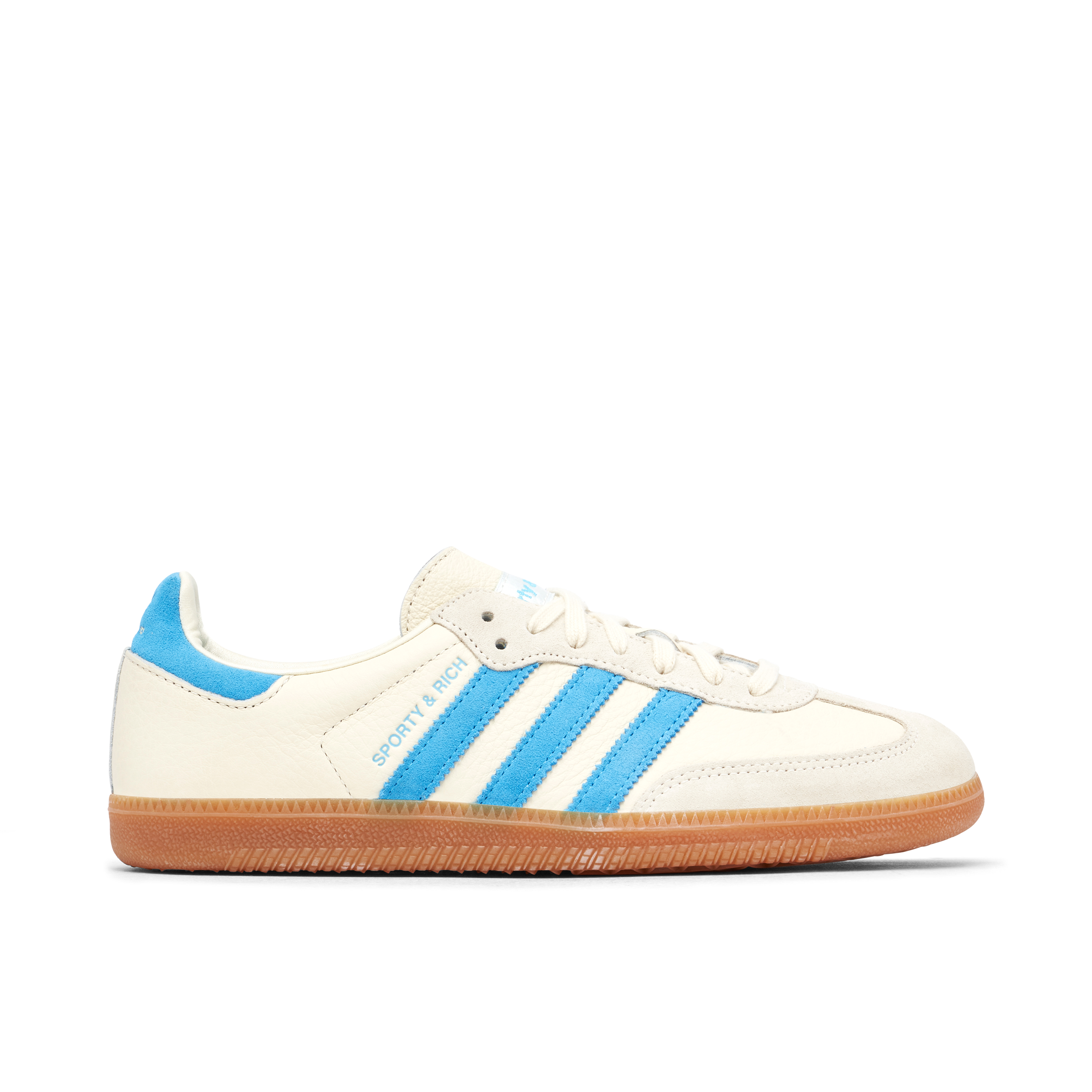 adidas Samba x Sporty & Rich Beige Blue | IE7096 | Laced