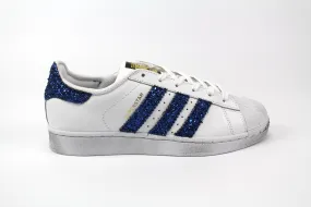 Adidas Superstar Blu Glitter