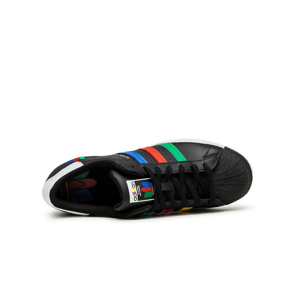 Adidas Superstar Core Black / Green / Cloud White FU9520