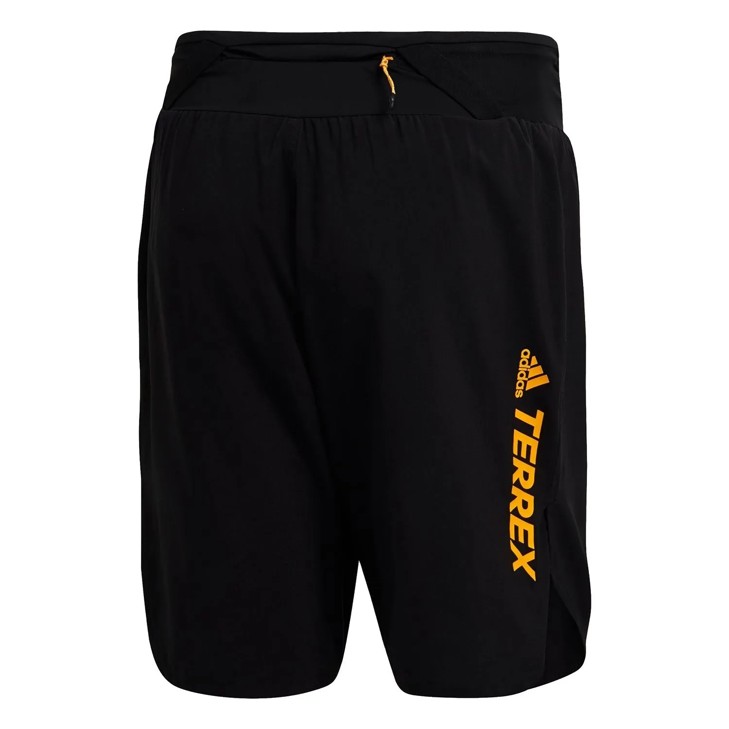 adidas Terrex Parley Agravic All-Around Shorts - Black / Solar Gold