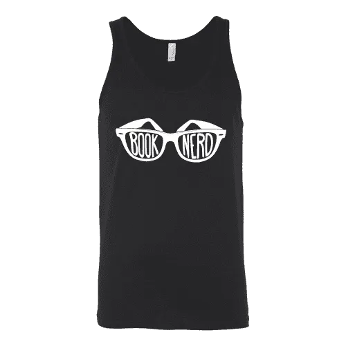 Book Nerd Unisex Tank Top