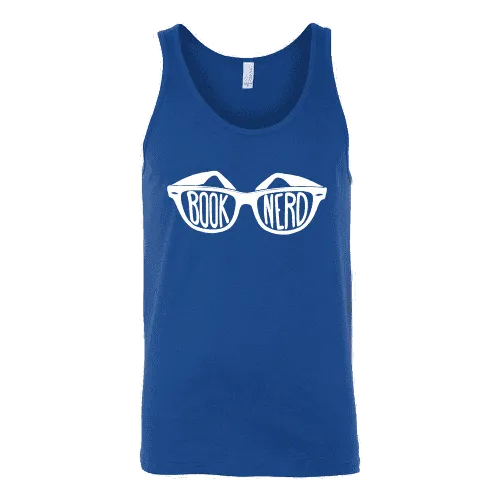 Book Nerd Unisex Tank Top