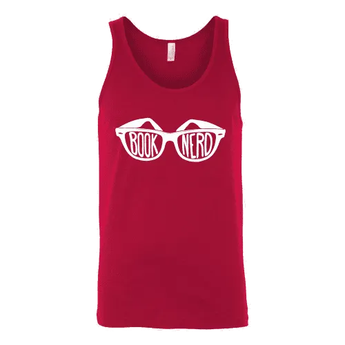 Book Nerd Unisex Tank Top