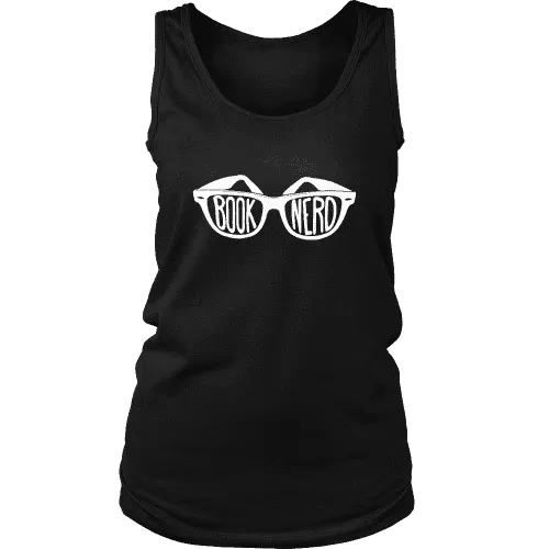 Book Nerd Womens Tank Top