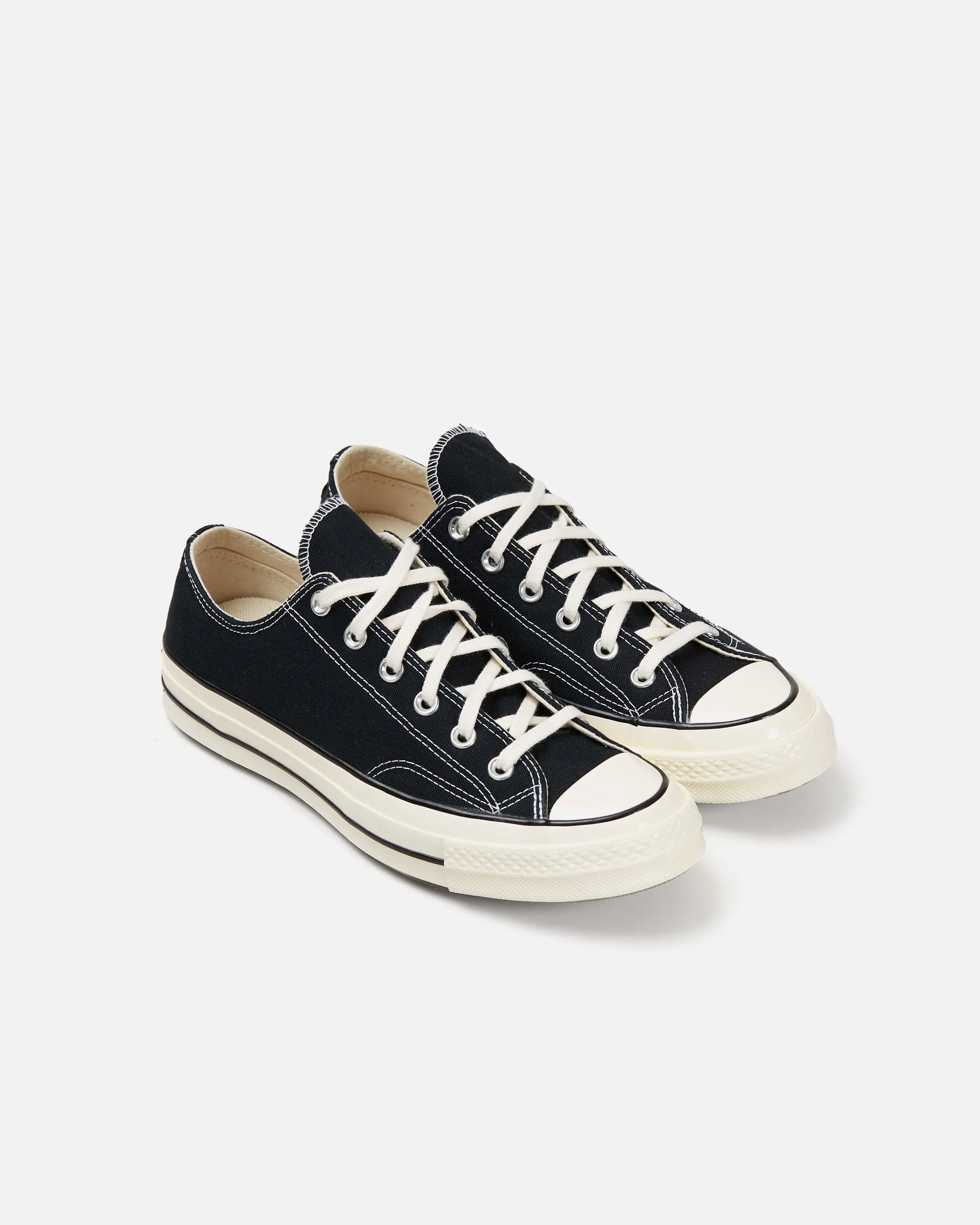 Chuck 70 Ox - Black / Black / Egret