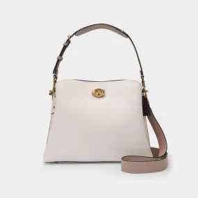 Coach  Willow Bag in Chalk Multileather