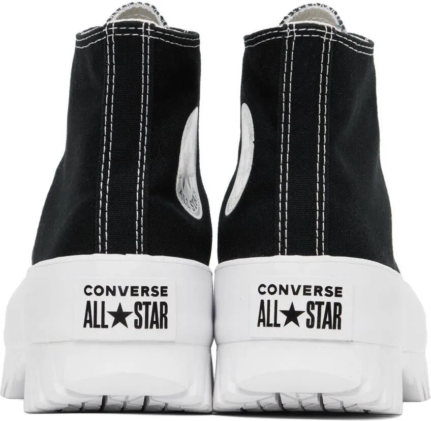 Converse Black & White Chuck Taylor All Star Lugged 2.0 High Sneakers