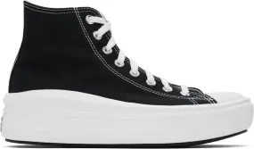 Converse Black & White Chuck Taylor All Star Move High Sneakers