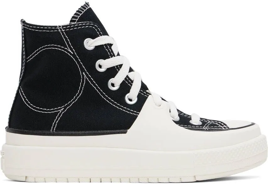 Converse Black Chuck Taylor All Star Construct High Top Sneakers