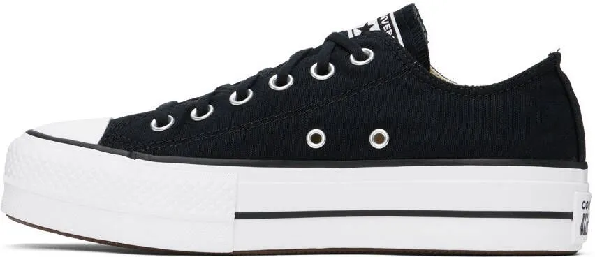 Converse Black Chuck Taylor All Star Lift Low Sneakers