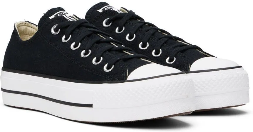 Converse Black Chuck Taylor All Star Lift Low Sneakers