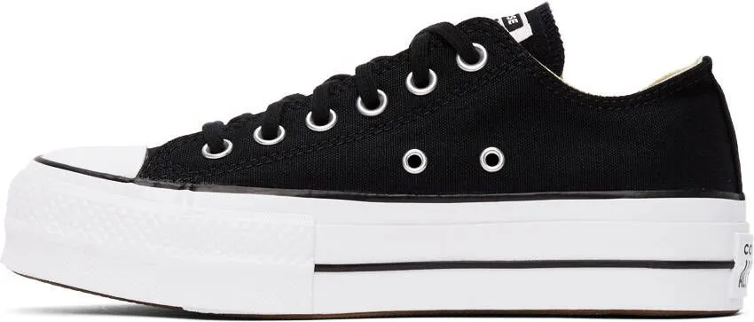 Converse Black Chuck Taylor All Star Lift Low Sneakers