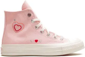 Converse Chuck 70 Hi Y2K Heart sneakers Pink