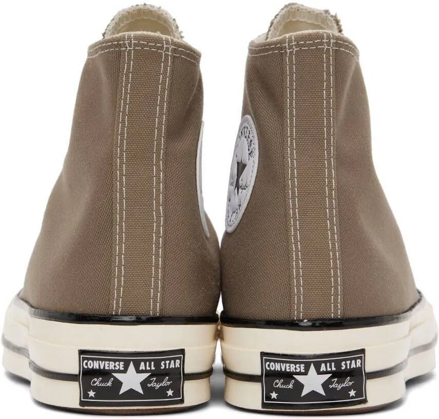 Converse Taupe Chuck 70 High-Top Sneakers