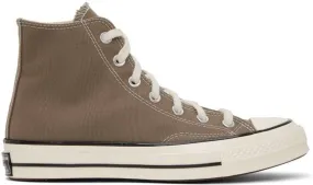 Converse Taupe Chuck 70 High-Top Sneakers