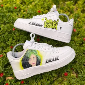 Custom Nike Air Force 1 Billie Eilish