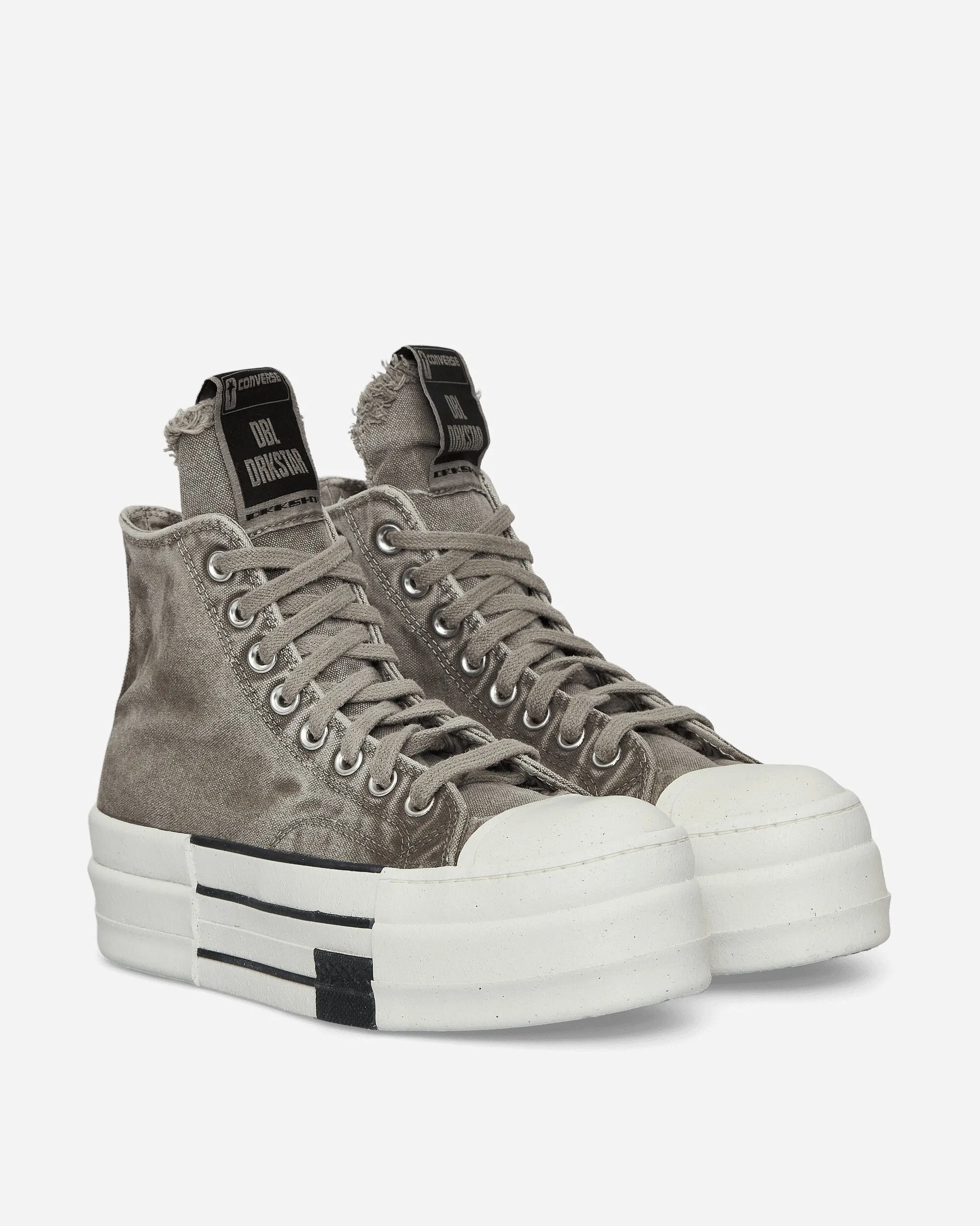 DRKSHDW DBL DRKSTR OVERDYE Chuck 70 Hi Sneakers Concrete