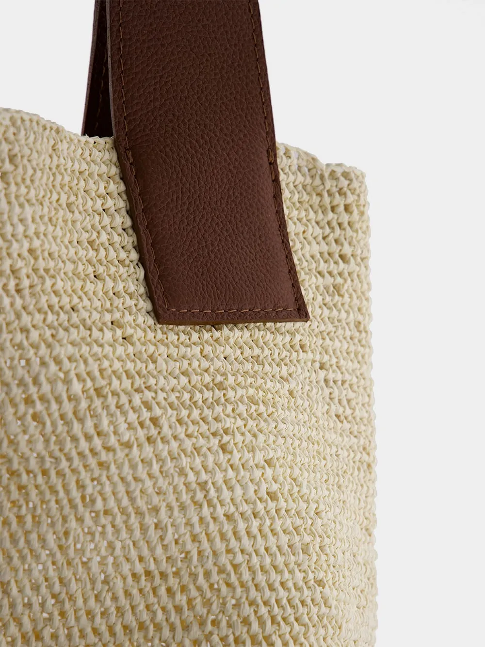 El Viajero Mini Straw Bag