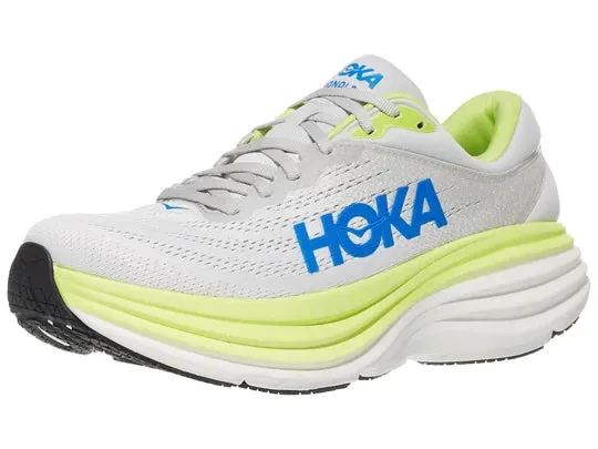 Hoka | Bondi 8 | Men's | Stardust/Lettuce