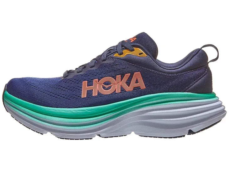 Hoka | Bondi 8 | Women's | Outer Space/Bellwether Blue