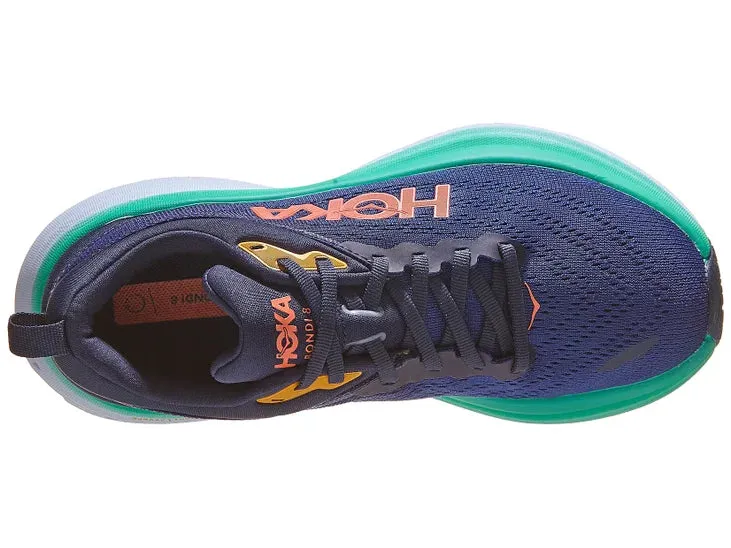 Hoka | Bondi 8 | Women's | Outer Space/Bellwether Blue