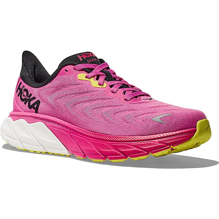 Hoka Arahi 6 Strawberry Black Women's