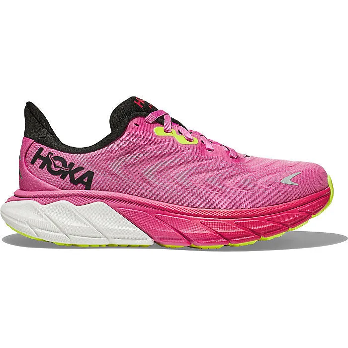 Hoka Arahi 6 Strawberry Black Women's