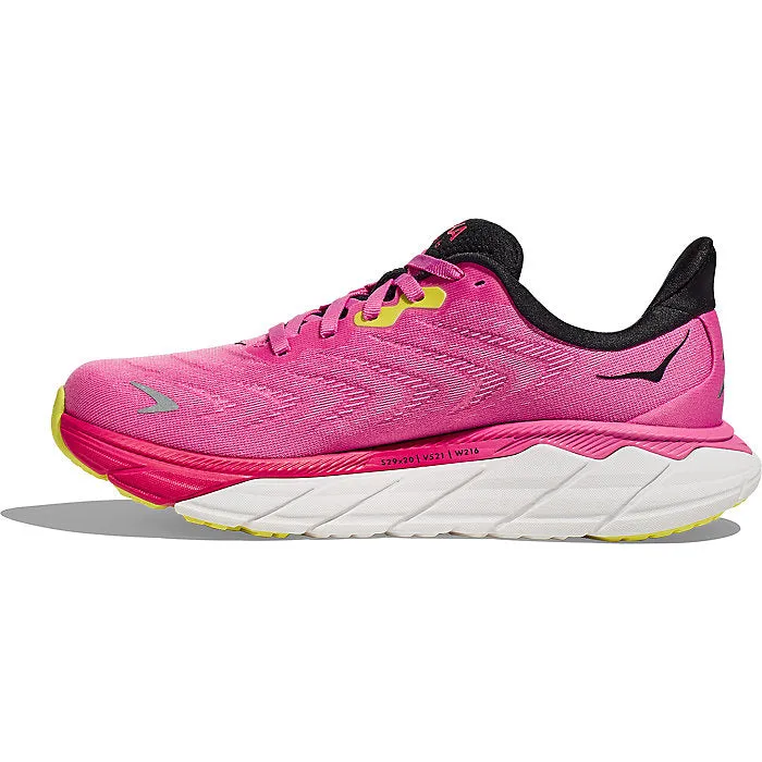 Hoka Arahi 6 Strawberry Black Women's