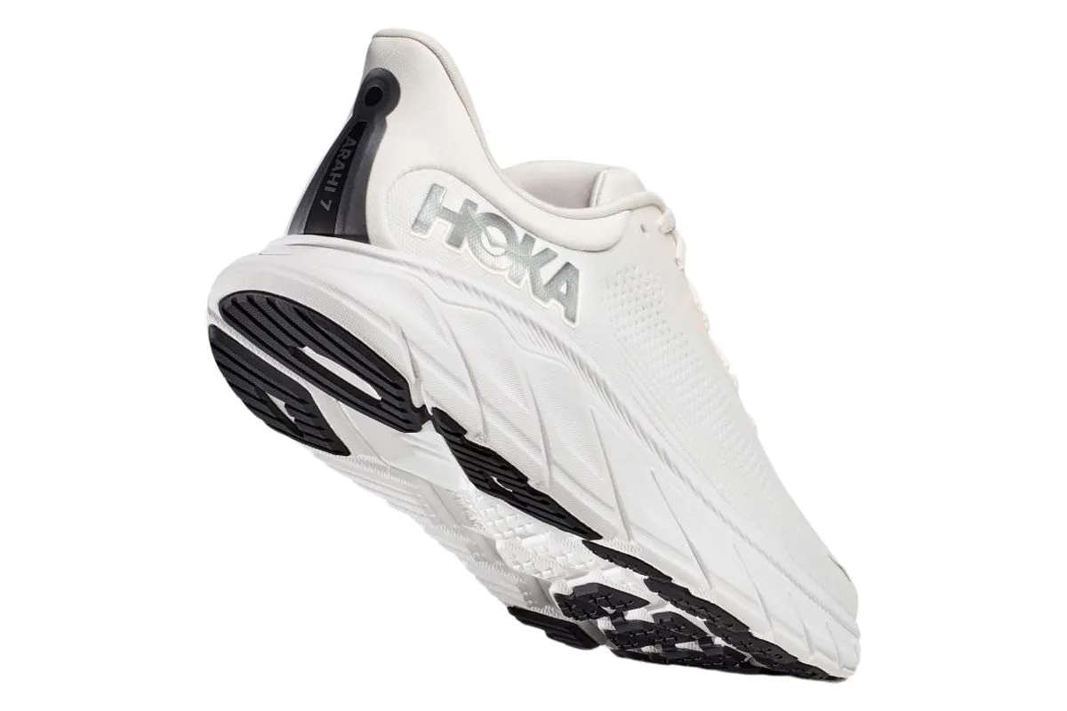 Hoka Arahi 7 D Blanc De Blanc/Steel Wool Mens