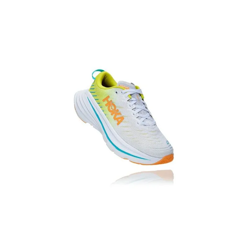 HOKA BONDI X WHITE/EVENING PRIMROSE FOR MEN'S