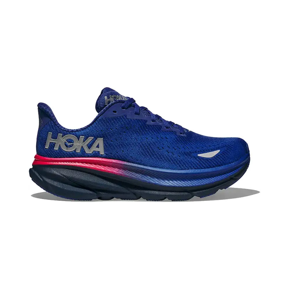 HOKA CLIFTON 9 GTX DAZZLING BLUE/EVENING SKY - WOMENS