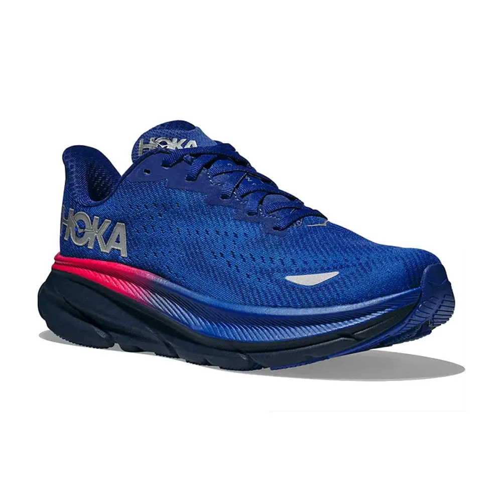 HOKA CLIFTON 9 GTX DAZZLING BLUE/EVENING SKY - WOMENS