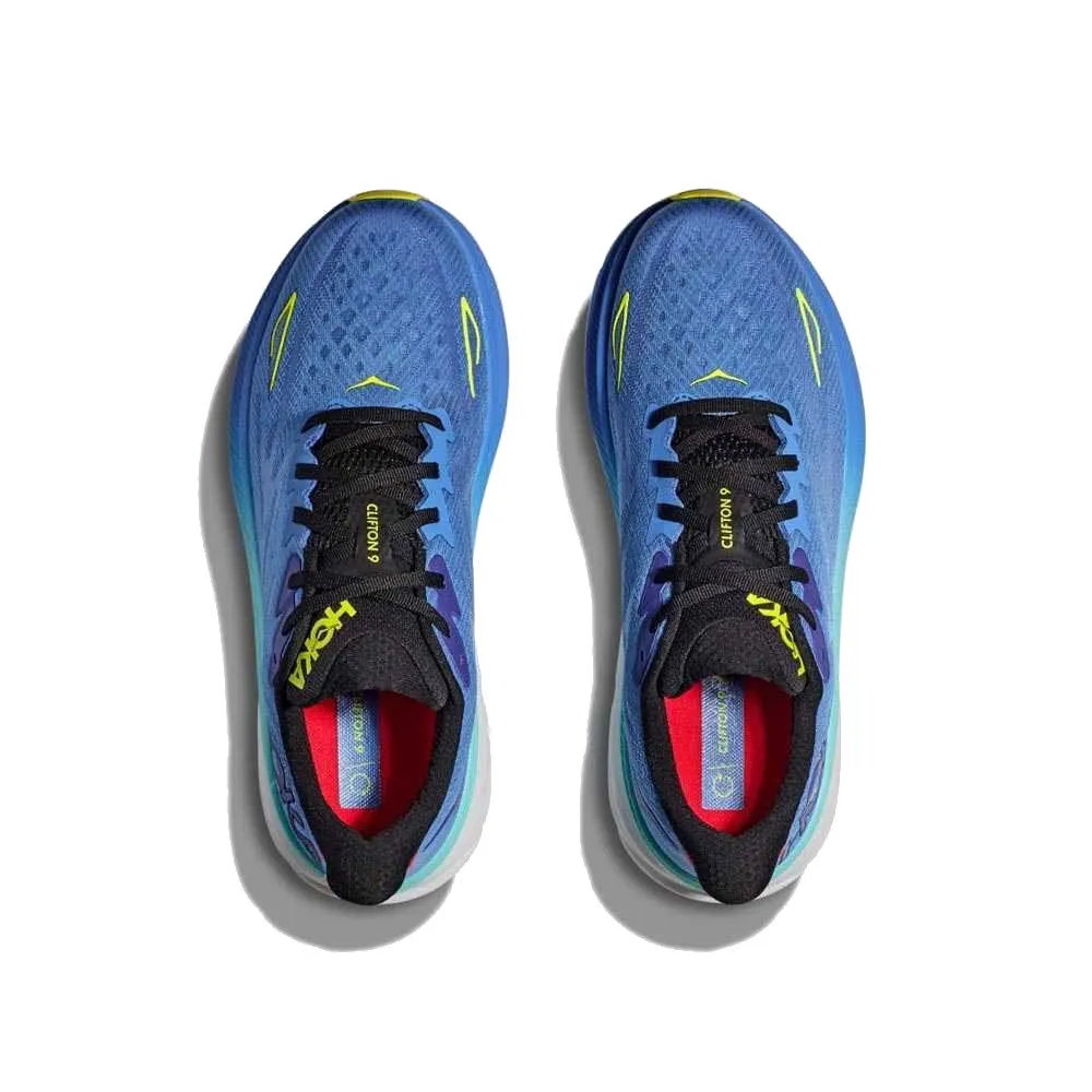 HOKA CLIFTON 9 VIRTUAL BLUE/CERISE - MENS