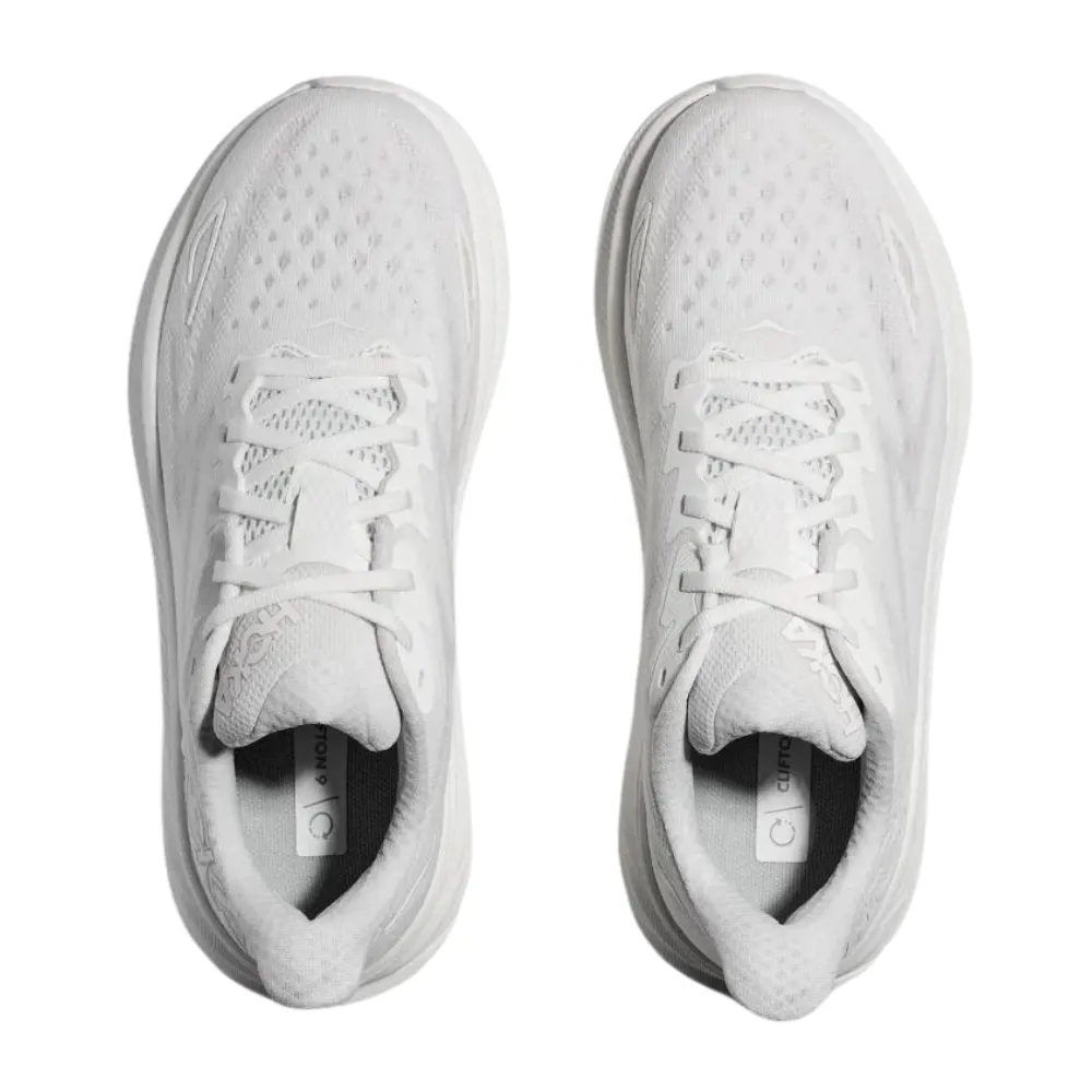 Hoka Clifton 9 White/White Running Shoe (Women's)