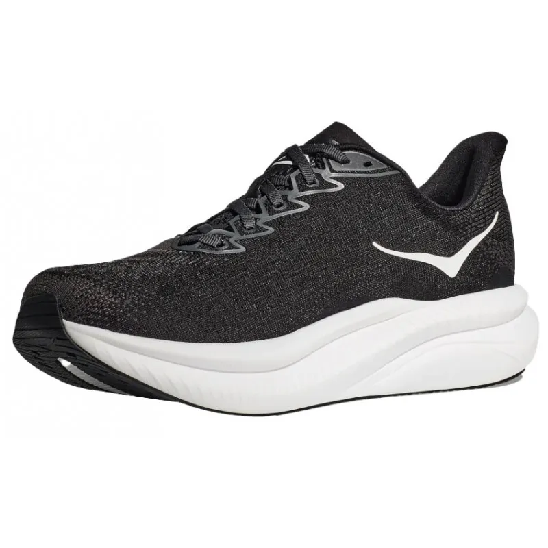 HOKA MACH 6 BLACK/WHITE FOR MEN'S