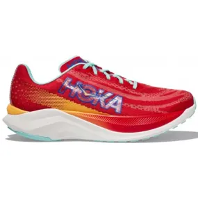 HOKA MACH X CERISE/CLOUDLESS FOR MEN'S