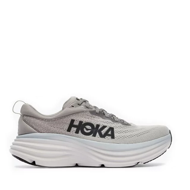 Hoka Men’s Bondi 8 Sharkskin/Harbor Mist