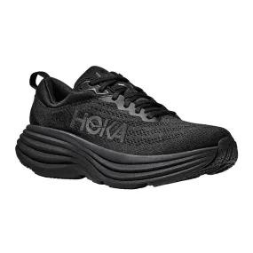 HOKA MEN'S BONDI 8 BLACK/BLACK (XW) (4E)