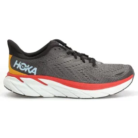 Hoka Mens Trainers Clifton 8 Casual Lace-Up Low-Top Running Mesh - UK 11