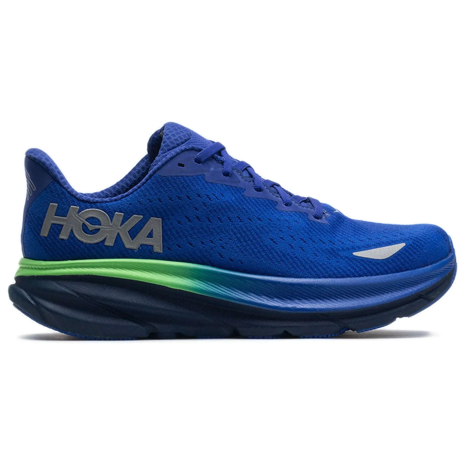 Hoka Mens Trainers Clifton 9 GTX Casual Lace Up Textile Synthetic - UK 9