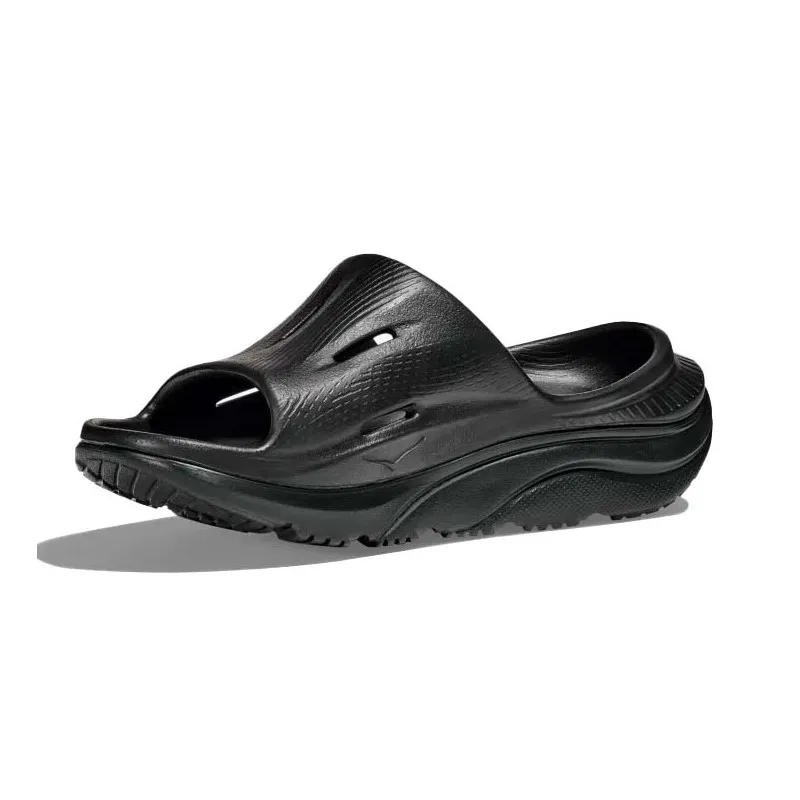 HOKA ORA RECOVERY SLIDE BLACK JUNIOR