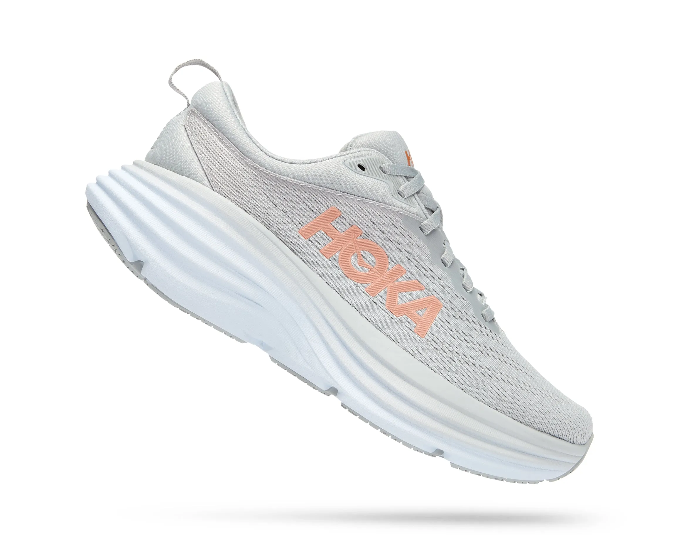 Hoka Women's Bondi 8 WIDE HarborMist/Lunar Rock